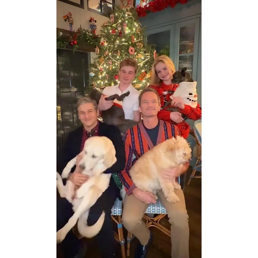 Neil Patrick Harris Instagram How the Stars Celebrated Christmas