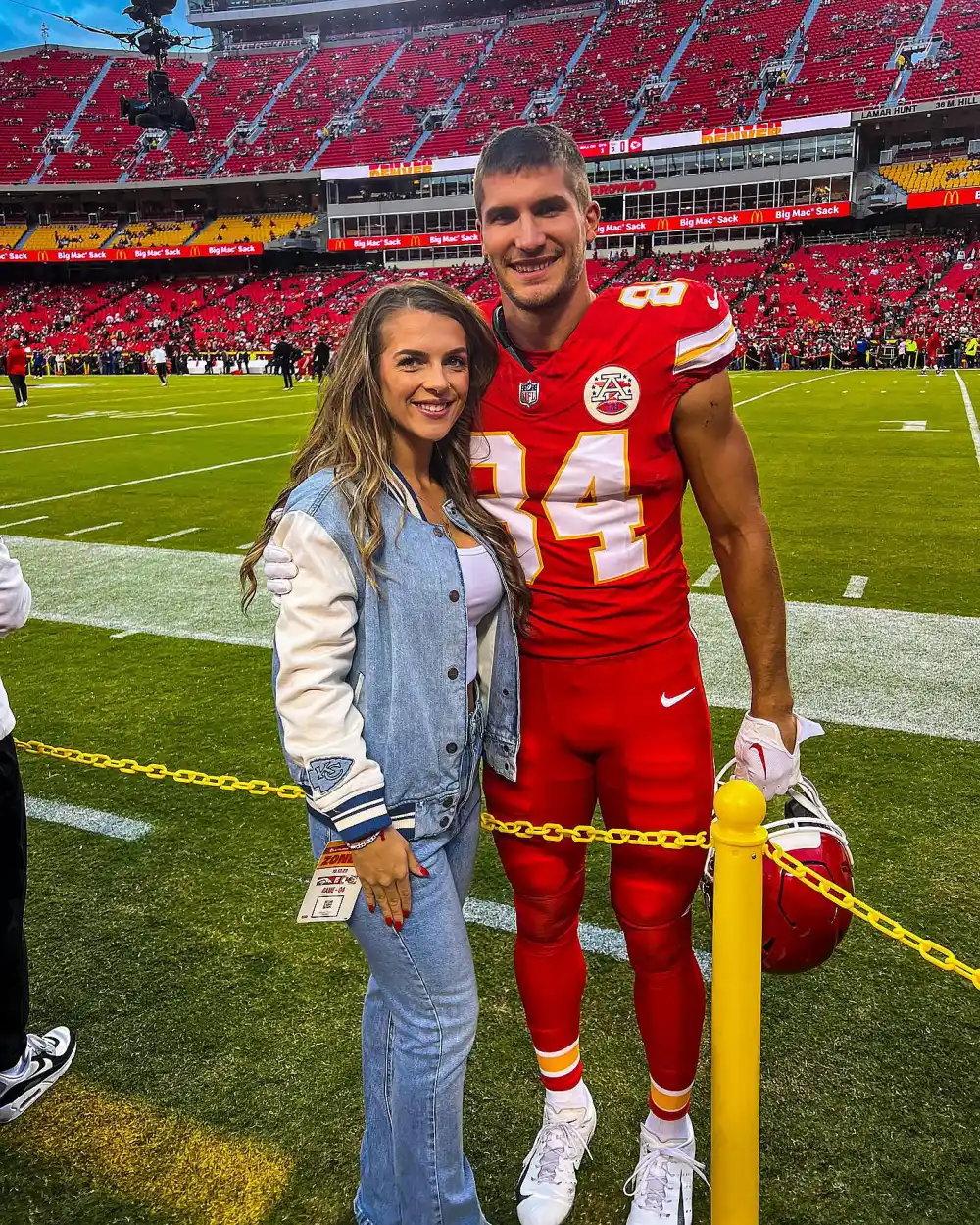 October 2023 Erica Watson Instagram Kansas City Chiefs Wide Receiver Justin Watson and Wife Erica Watson Relationship Timeline