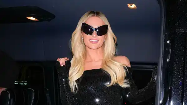 Paris Hilton Gives a New Meaning to the Little Black Party Dress