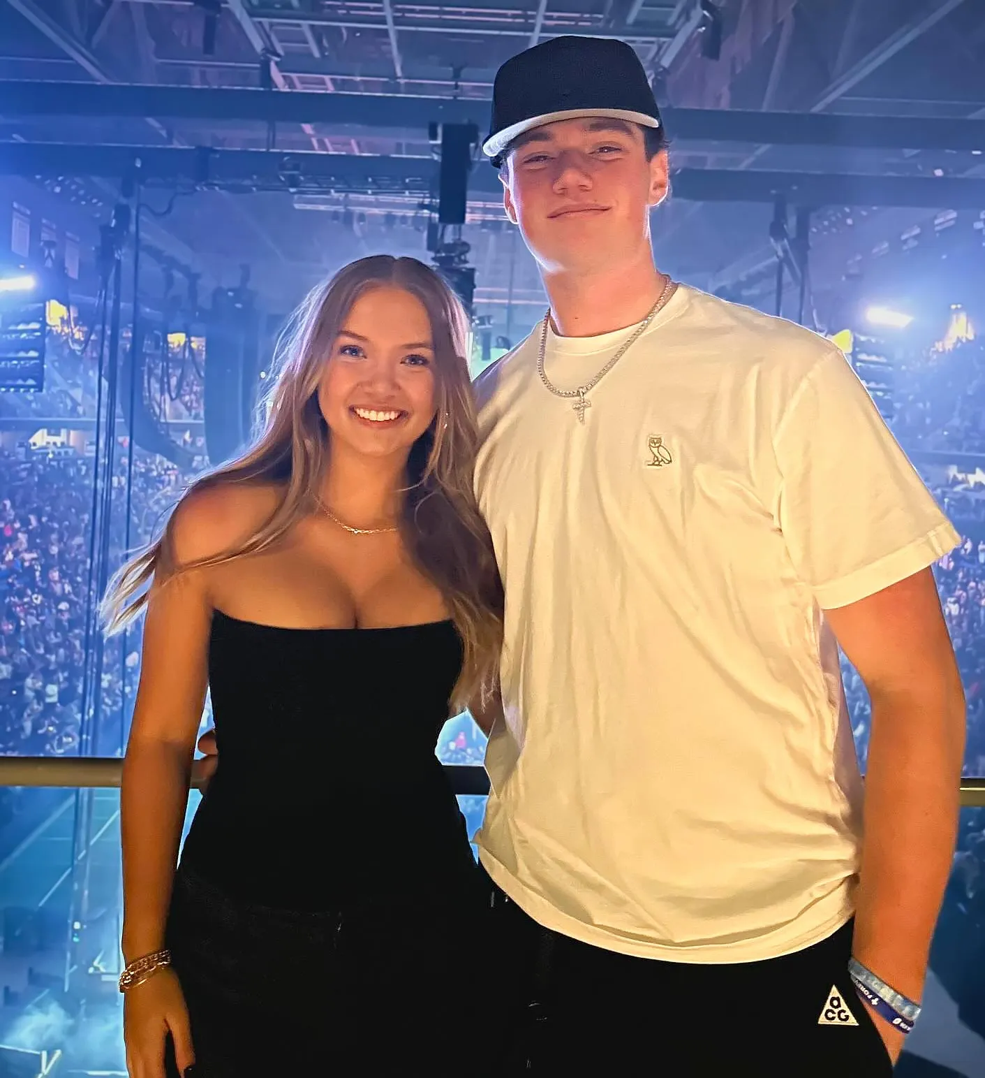 Penn State QB Drew Allar and GF Emma Bush High School Sweethearts to the College Football Playoff