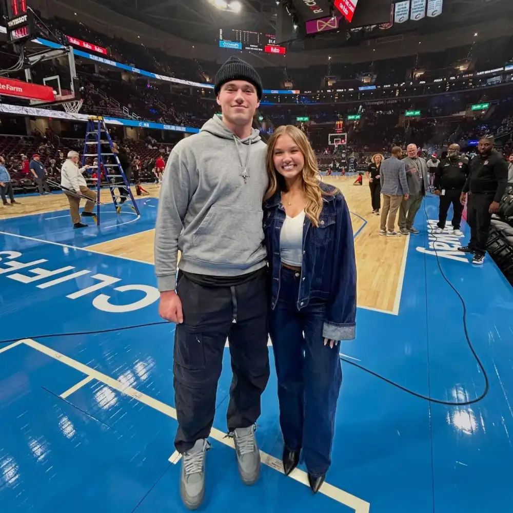 Penn State QB Drew Allar and GF Emma Bush High School Sweethearts to the College Football Playoff