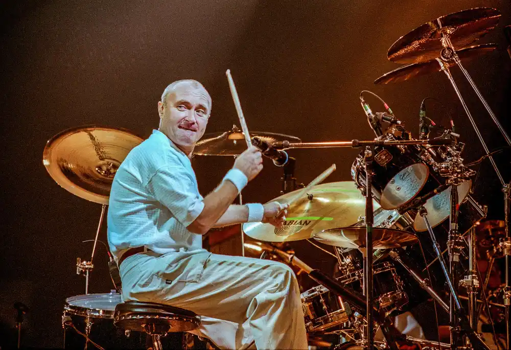 Phil Collins Explains Why He Can No Longer Play the Drums I ve Used Up My Air Miles GettyImages 959966684 535