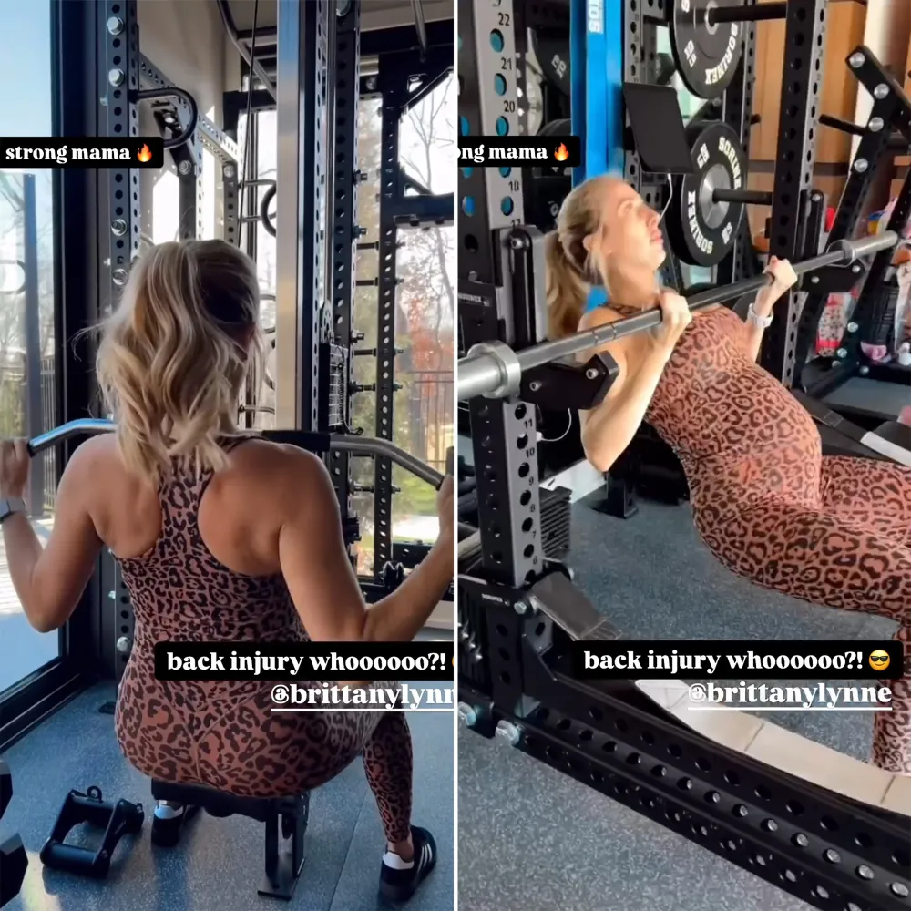 Pregnant Brittany Mahomes Impressively Lifts Weights While Expecting Baby No 3