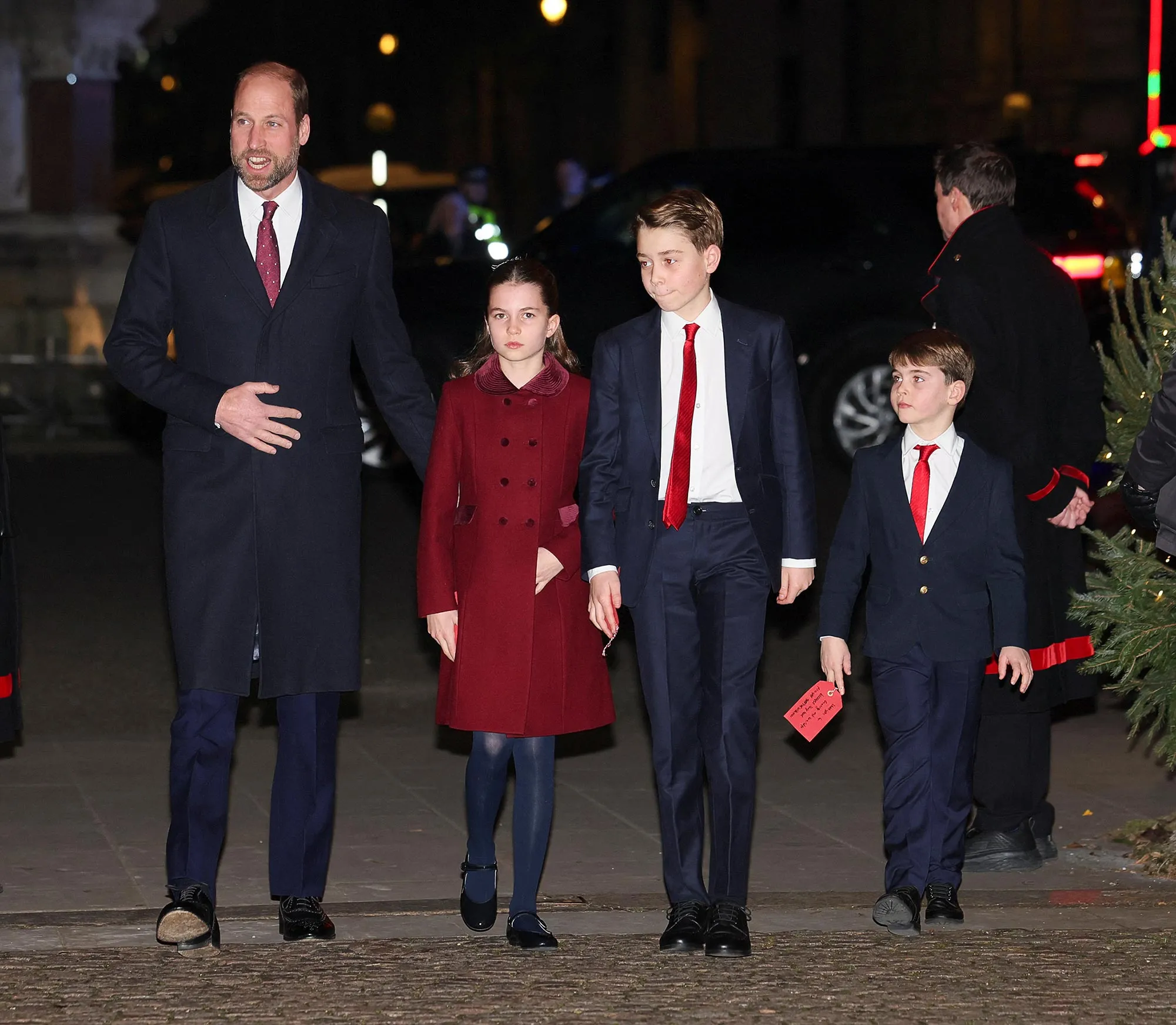 Prince William Escorts 3 Kids to Wife Kate Middleton’s ‘Together at Christmas’ Carol Service 188