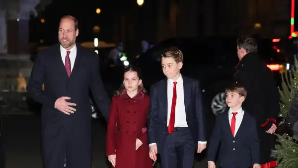 Prince William Escorts 3 Kids to Wife Kate Middleton’s ‘Together at Christmas’ Carol Service 188