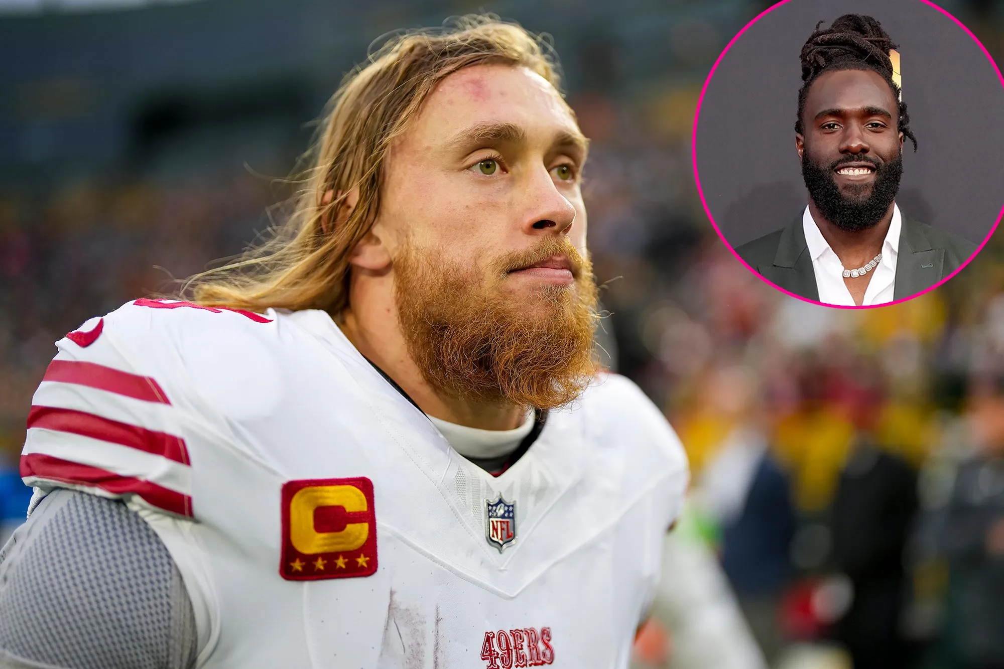 Promo 49ers George Kittle Calls Teammate Selfish for Quitting During Game De'Vondre Campbell