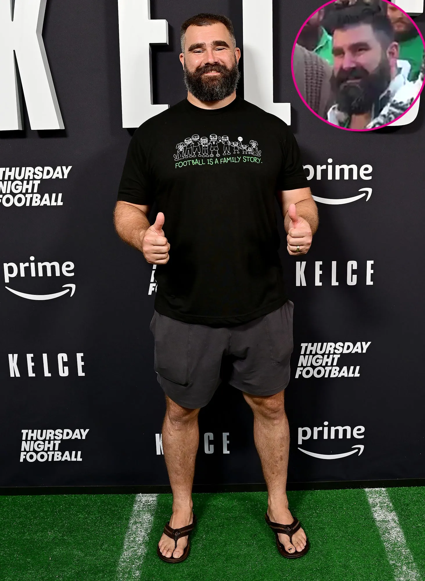 Promo Jason Kelce Subtly Reacts to His Philadelphia Look-Alike Contest