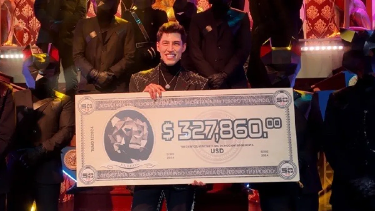 Robbie Mora ganador de Los 50