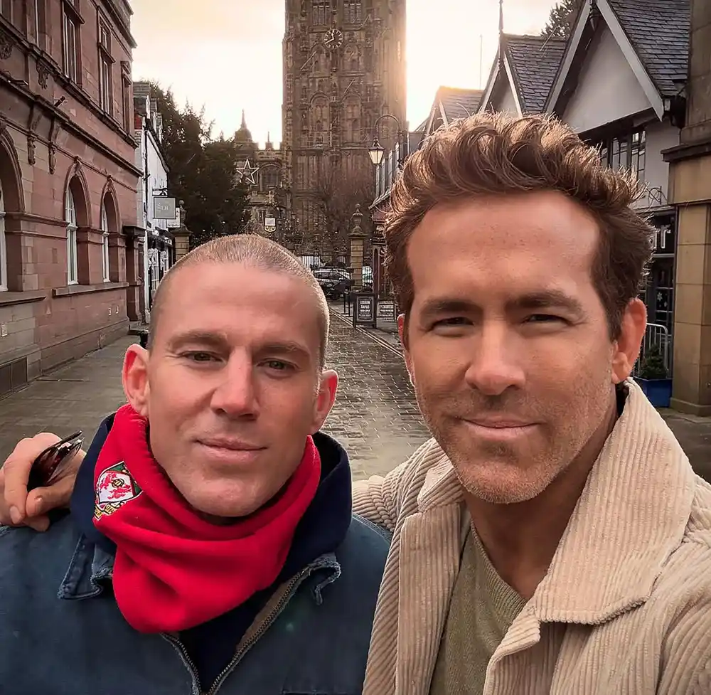 Ryan Reynolds Attends Wrexham Match With Channing Tatum