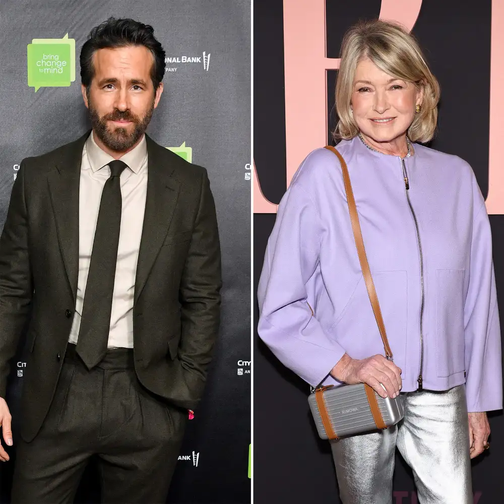 Ryan Reynolds Reacts to Martha Stewart Saying He Isn t Funny