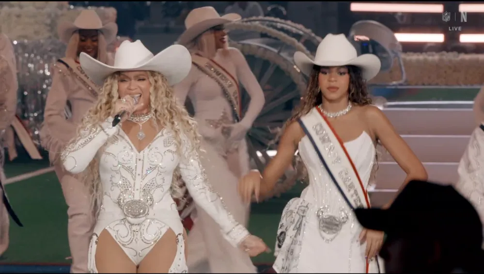 Beyonce and Blue Ivy Netflix halftime show