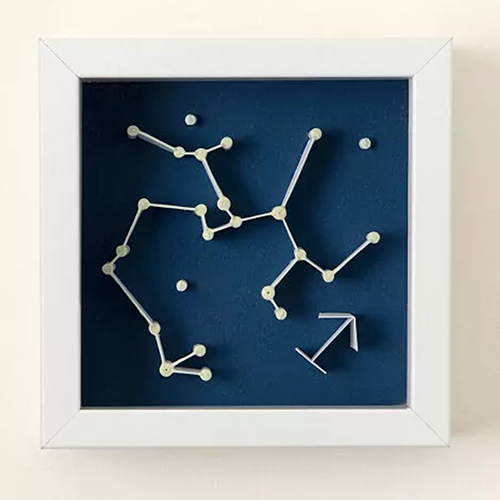 Glow in the Dark Zodiac Art