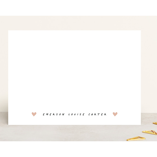 Minted Personalized Stationary