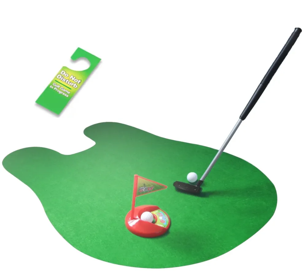 Novelty Place Toilet Golf Game Set