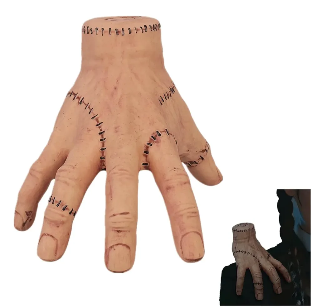 Skycarper Wednesday Addams Family Thing Hand
