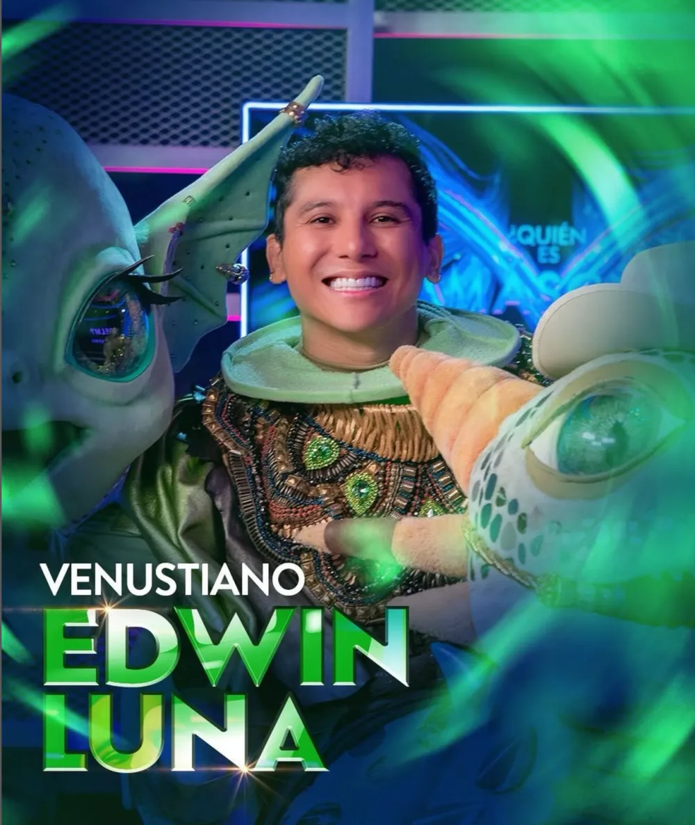 Edwin Luna era Venustiano en Qui&eacute;n es la m&aacute;scara 2024