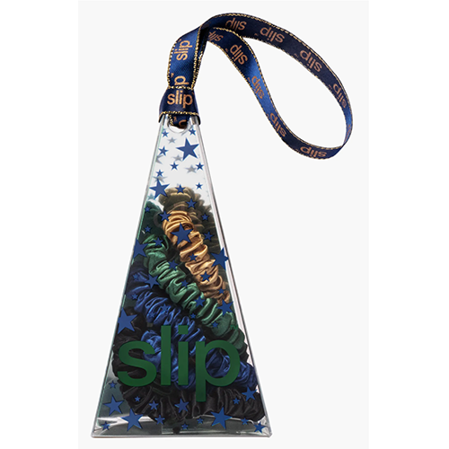 Slip 4-Pack Pure Silk Skinny Scrunchies Ornament