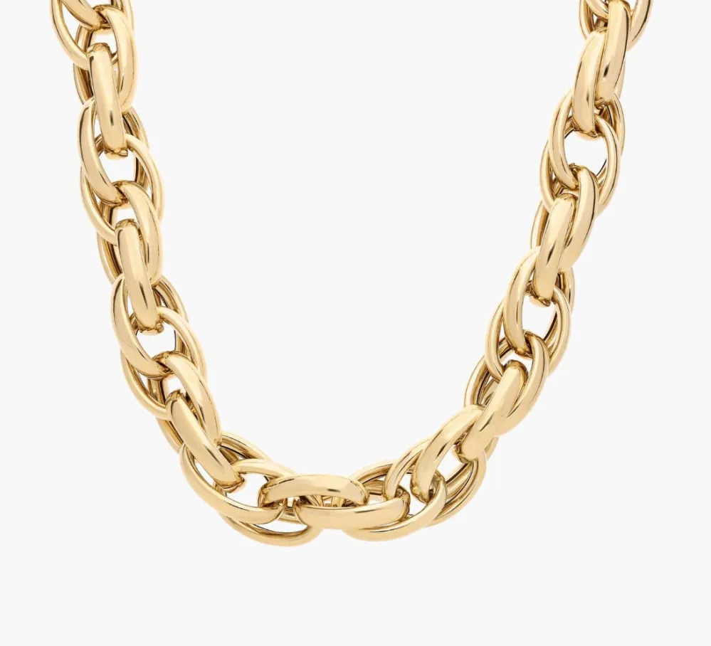 Blue Nile 20" Fancy Link Rope Necklace