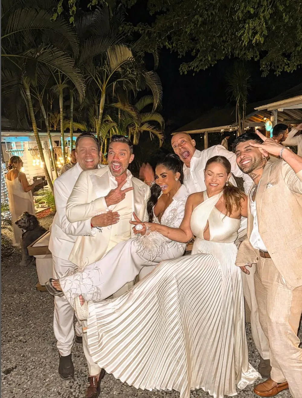 Maripily Rivera con Juli&aacute;n Gil y Valeria Mar&iacute;n