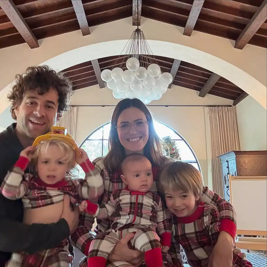 See Celebrities Rocking Their Best Matching Holiday and Christmas Pajamas