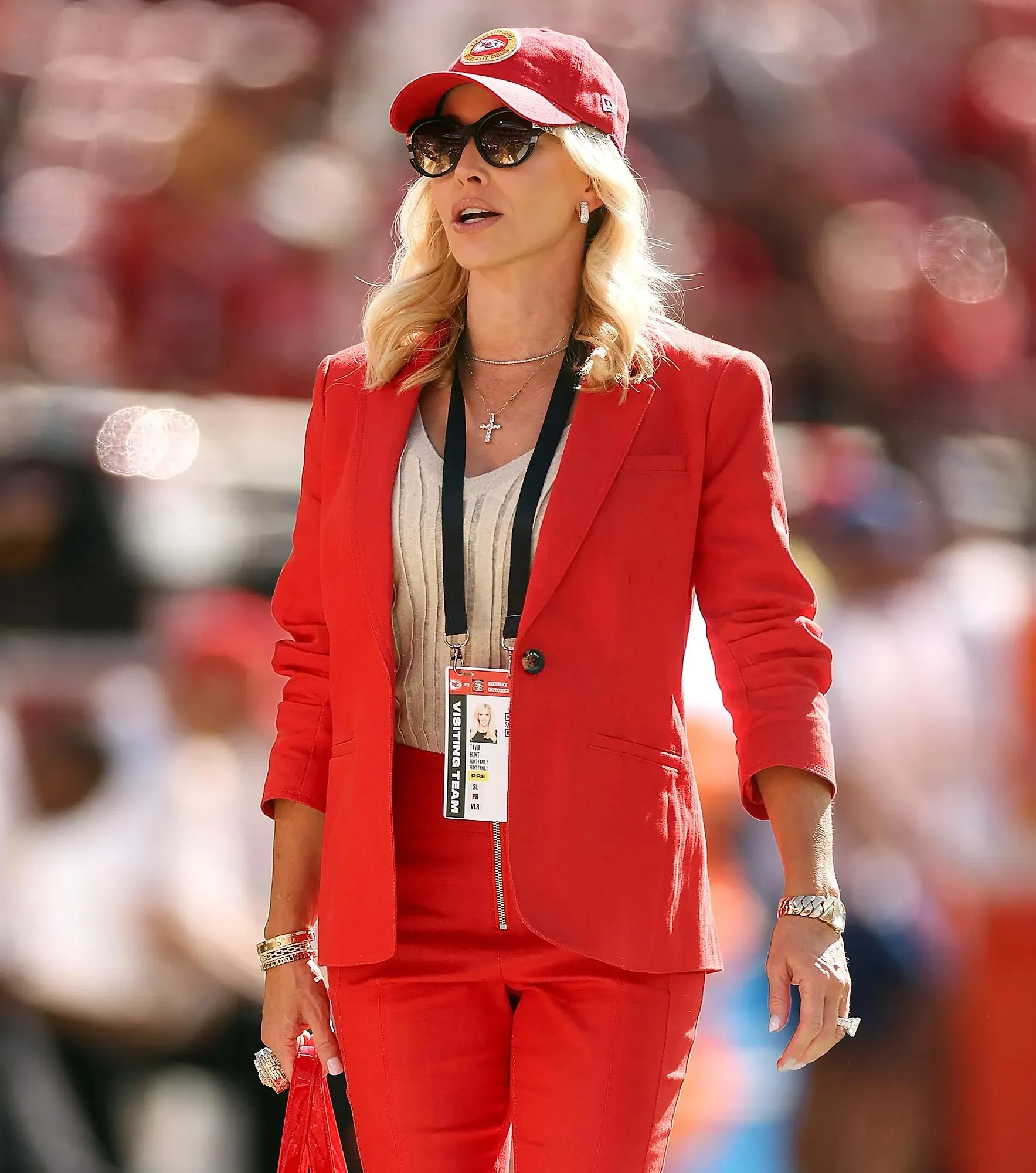 Tavia Hunt Wife of Chiefs Owner Clark Hunt Had to Take Walk of Shame