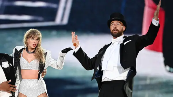 Taylor Swift Likes Chiefs Video Announcing Travis Kelce as Their Man of the Year Nominee 043