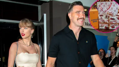 Taylor Swift and Travis Kelce Send Christmas Gifts to Teammate Chris Jones and Partner Sheawna Kiarav 741