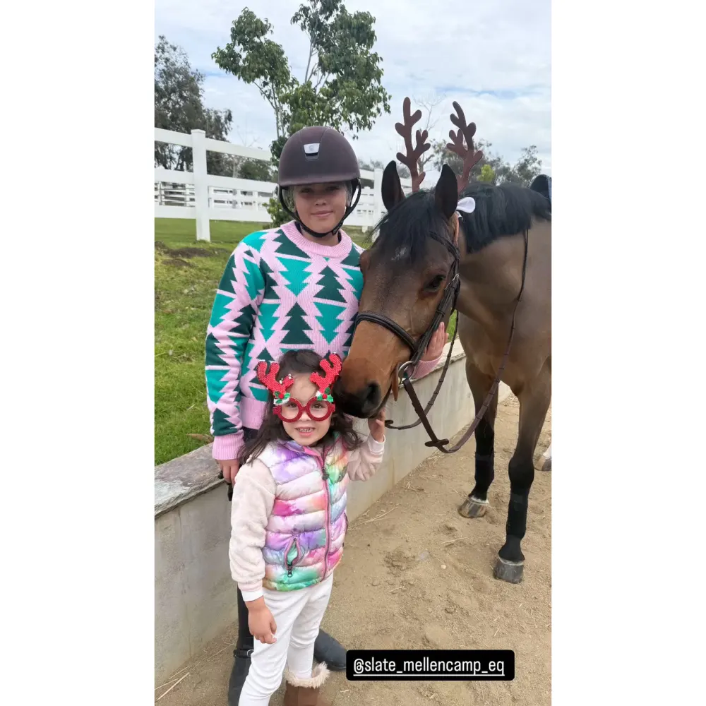 Teddi Mellencamp Shares Horseback Riding Photos After Trainer Affair Claims