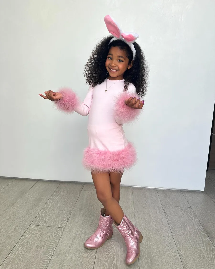 The Kardashian Jenner Family Get to Know the Next Generation in Photos True Thompson