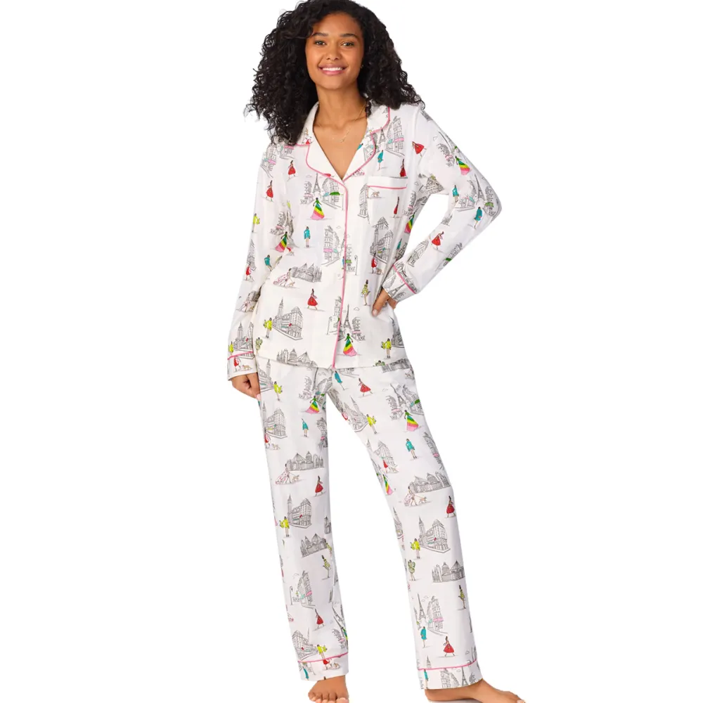 Bedhead x Bronwyn Newport Travel In Style Long Sleeve PJ Set&nbsp;