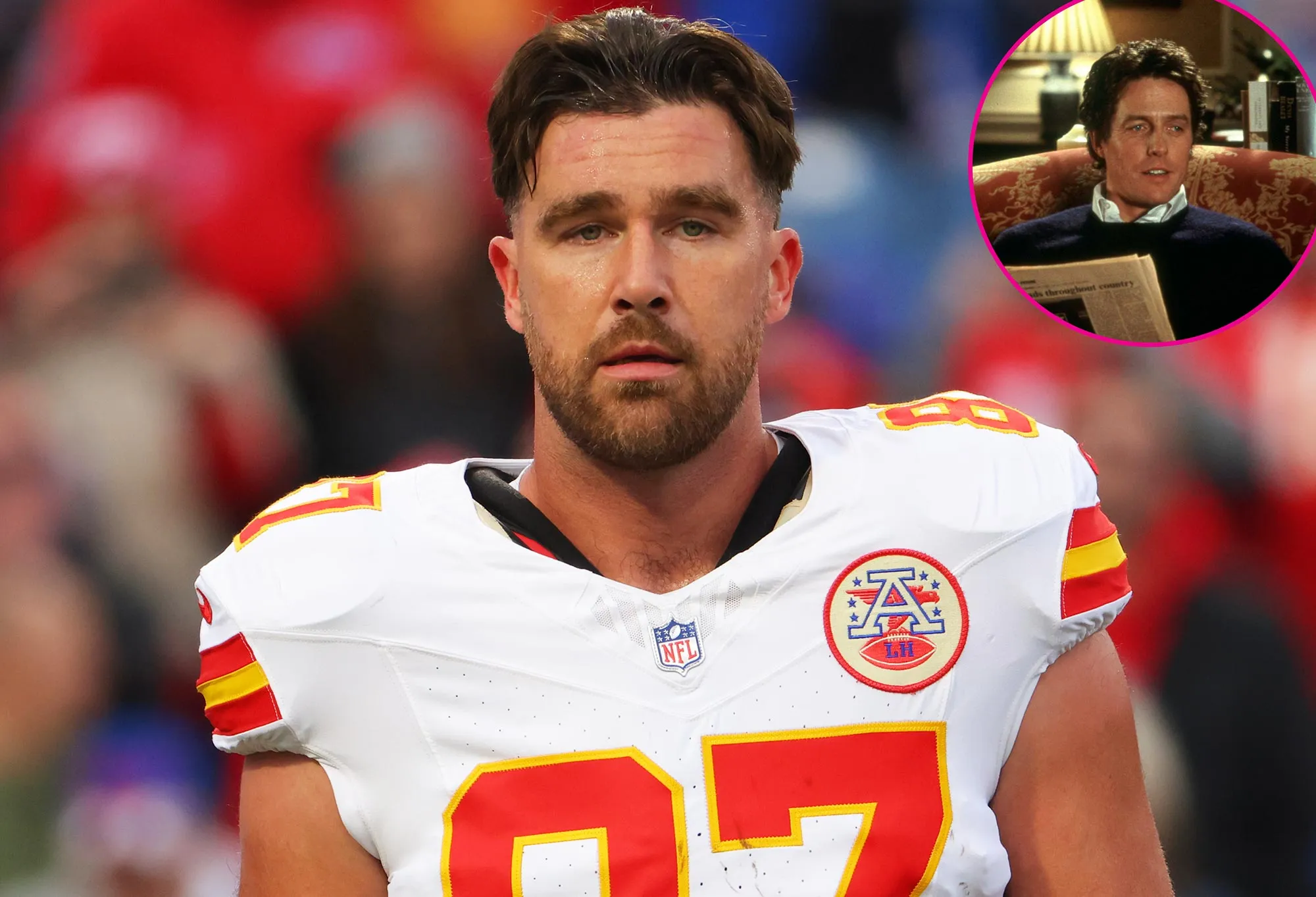 Travis Kelce Shuts Down Idea of Watching Love Actually Dont Torture Me