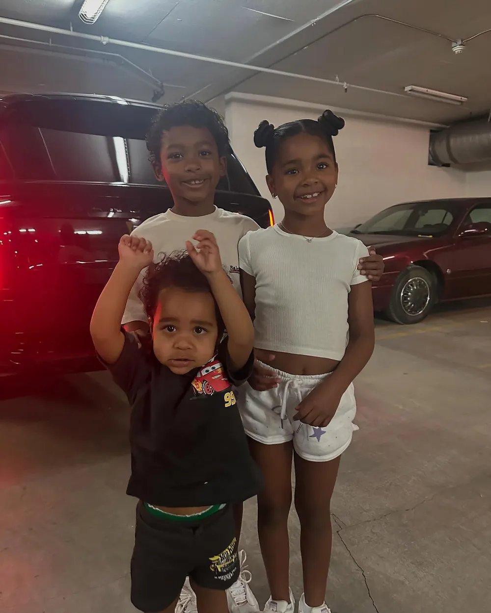 Tristan Thompson Bonds With 3 of His Children in Rare Family Photos