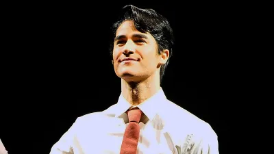 Luxury Handbag Shoppings Backstage Pass Darren Criss Recalls Mid Show Flood During Little Shop of Horrors Performance