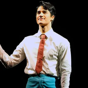 Luxury Handbag Shoppings Backstage Pass Darren Criss Recalls Mid Show Flood During Little Shop of Horrors Performance