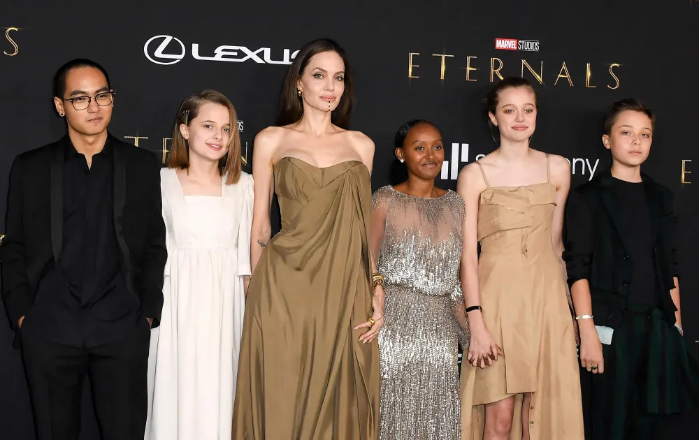 What Angelina Jolie Has Said About Working With Her Kids on Set The Outsiders Maria and More