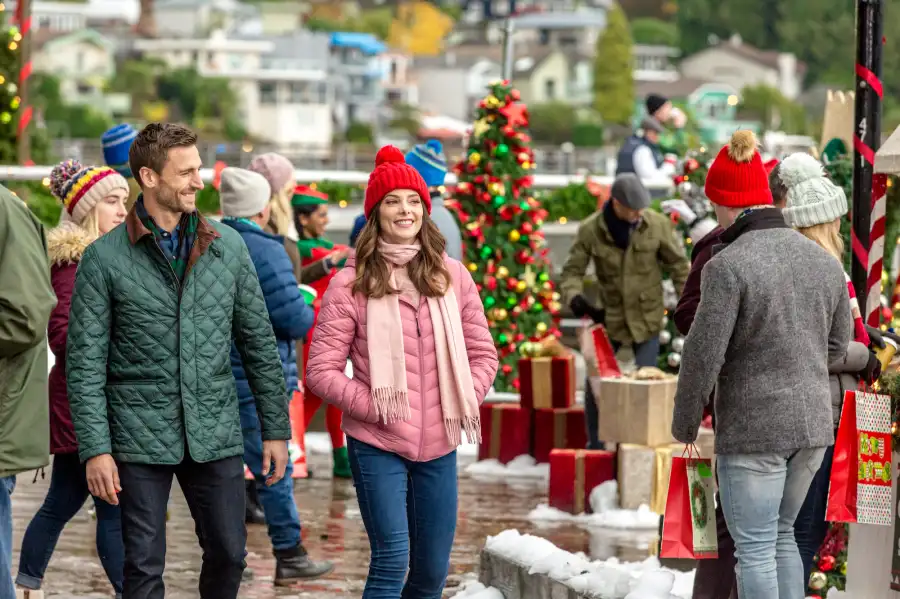 What You ll Find in Almost Every Hallmark Holiday Movie Fake Snow Christmas Tree Lightings More