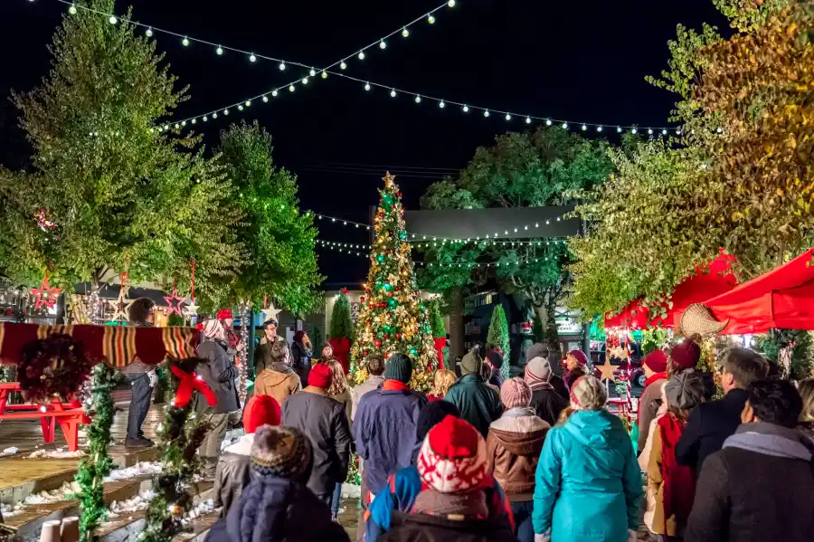 What You ll Find in Almost Every Hallmark Holiday Movie Fake Snow Christmas Tree Lightings More