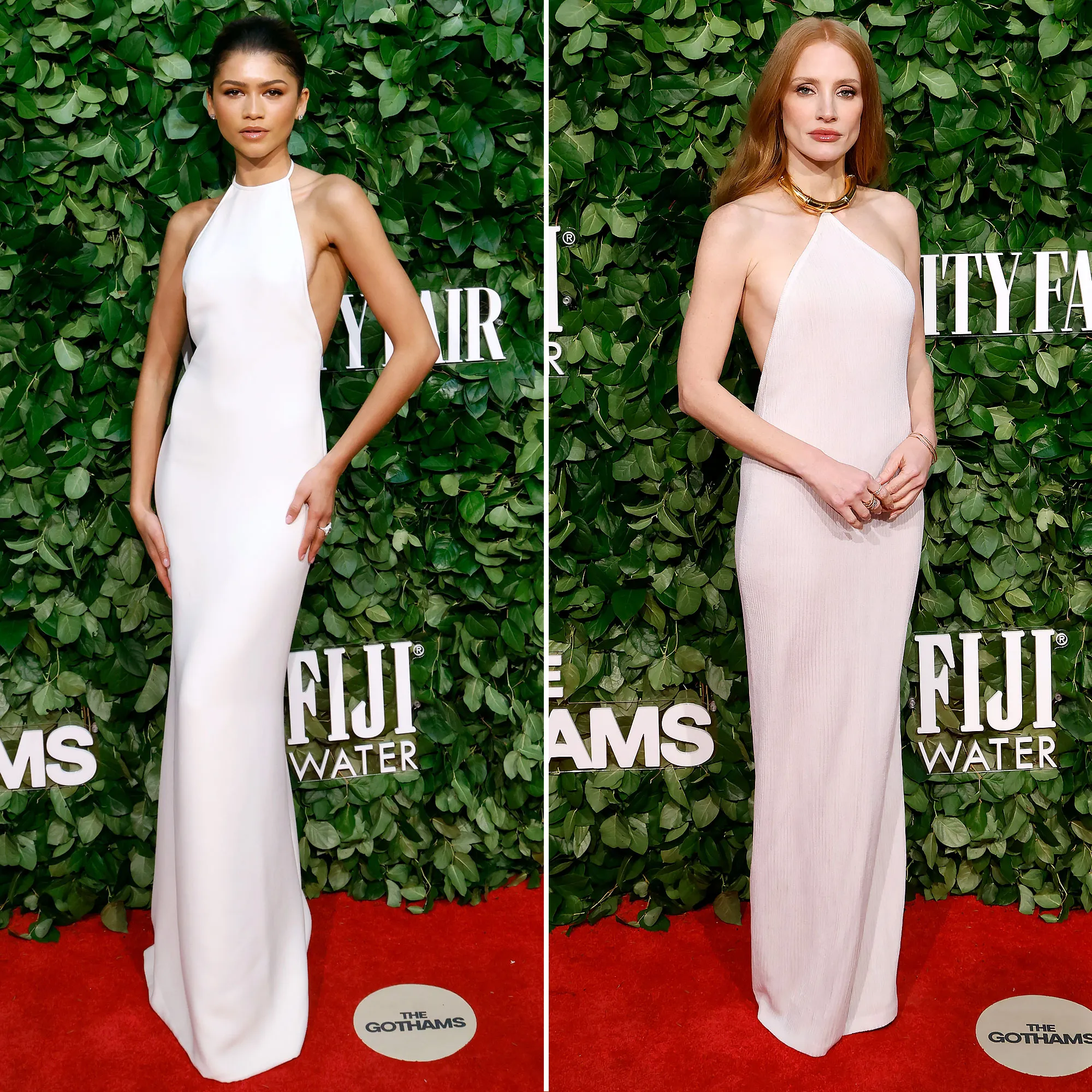 Zendaya and Jessica Chastain 2024 Gotham Awards