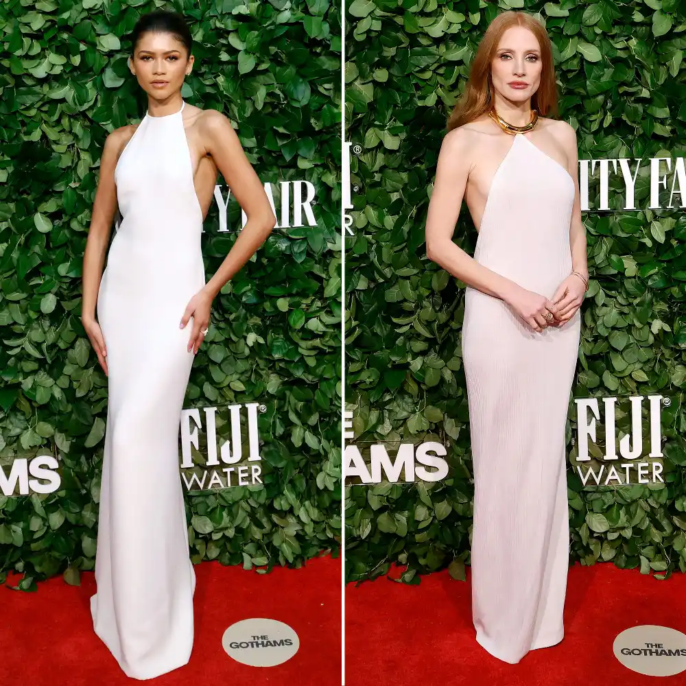 Zendaya and Jessica Chastain 2024 Gotham Awards