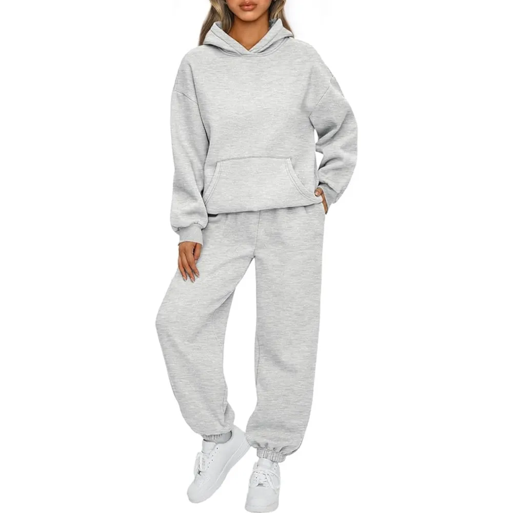 Automet 2-Piece Oversized Hoodie Sweatsuit Set Amazon