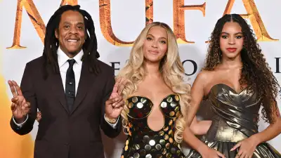 Beyonce praises blue ivy at mufasa premiere amid rape allegations