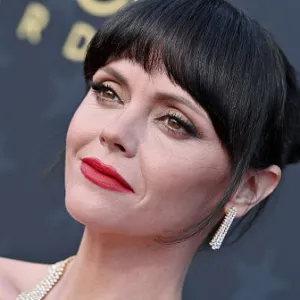 SANTA MONICA, CALIFORNIA - JANUARY 14: Christina Ricci attends the 29th Annual Critics Choice Awards at Barker Hangar on January 14, 2024 in Santa Monica, California. (Photo by Axelle/Bauer-Griffin/FilmMagic)