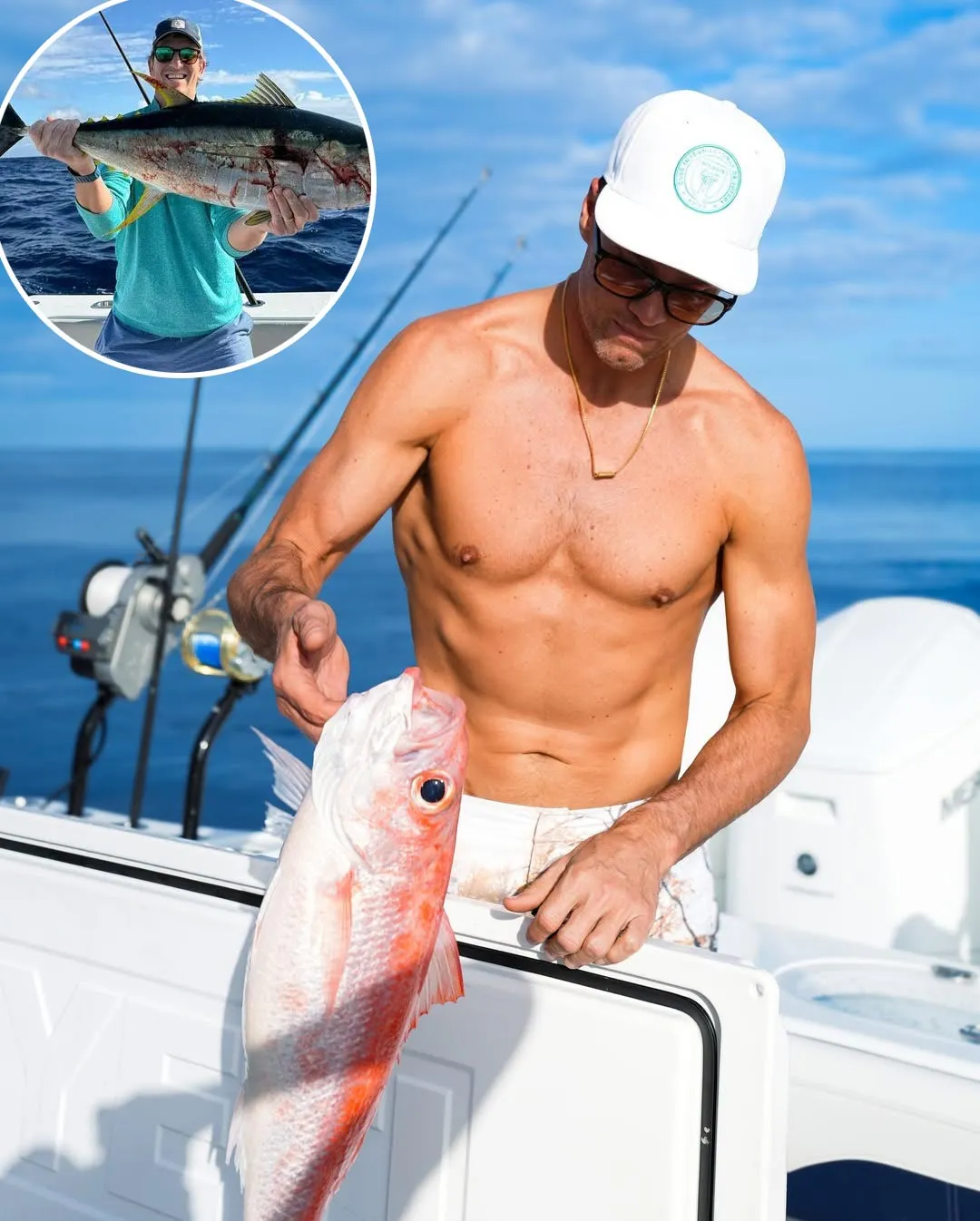 Eli Manning Trolls Tom Brady for Posting Fish Thirst Traps