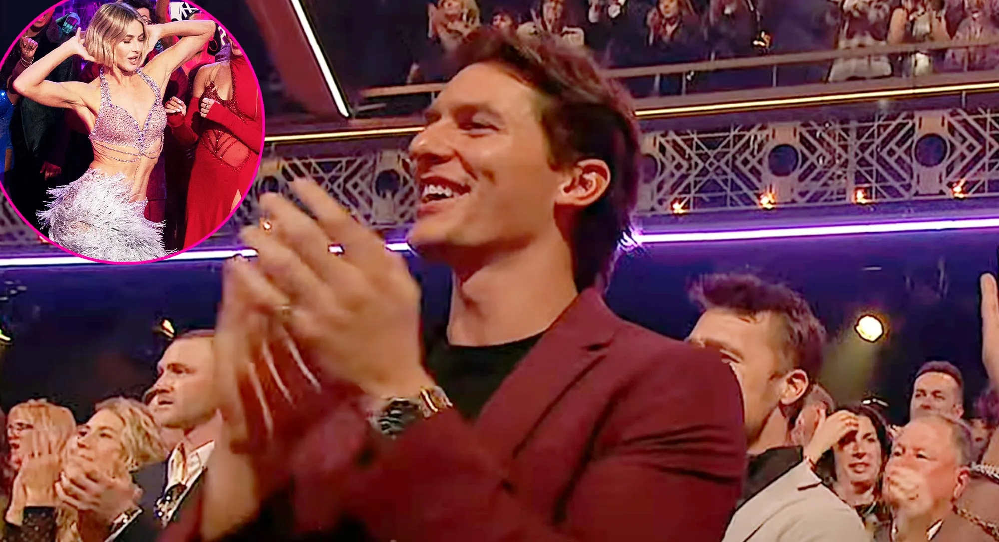 Bachelorettes Tanner Courtad Saw Julianne Houghs Man in Finance Dance on DWTS Before Dinner