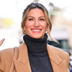 Gisele Bundchen leaves ABC's "The View" on the Upper West Side on March 21, 2024 in New York City.