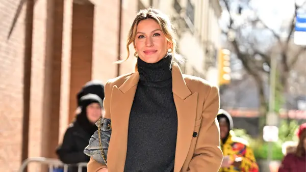 Gisele Bundchen arrives to ABC's "The View" on the Upper West Side on March 21, 2024 in New York City