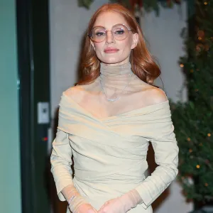 Jessica Chastain is seen in SoHo on December 20, 2024 in New York City.