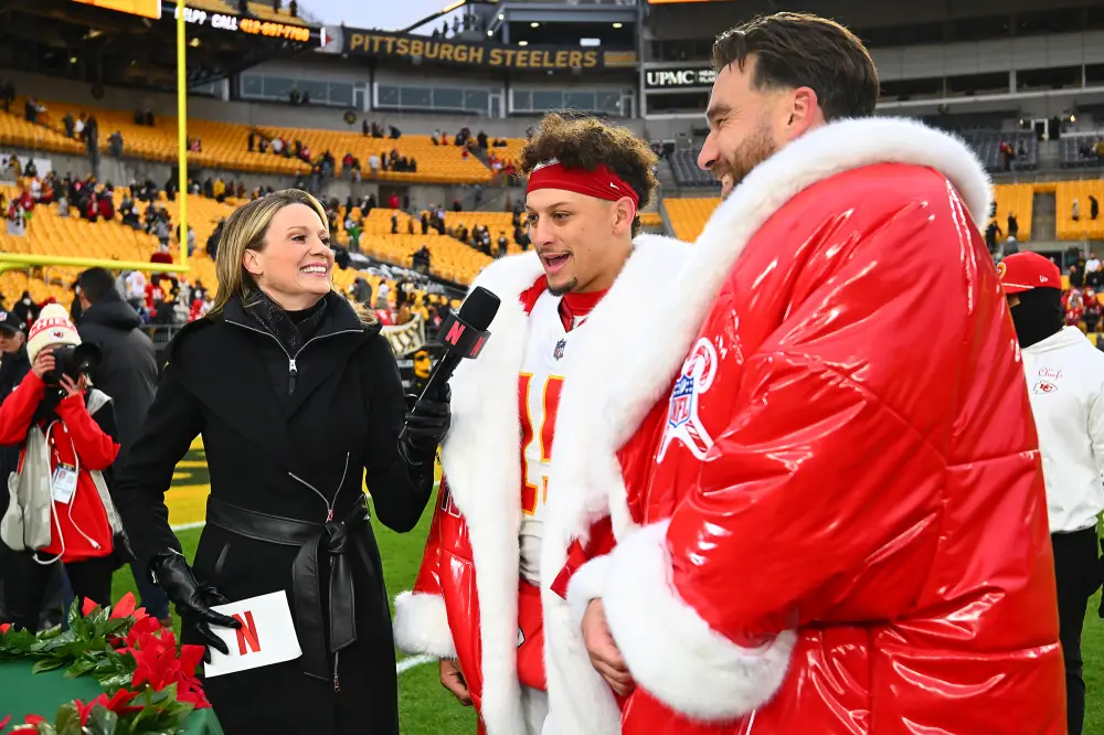 Patrick Mahomes Says Coach Andy Reid is Too Skinny to Dress Up as Santa