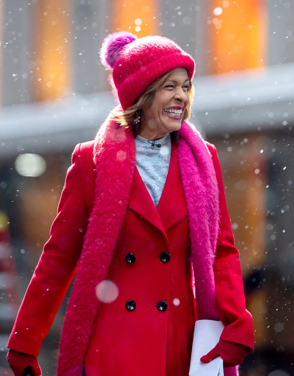 Today Hoda Kotb Shows Off Her Suburban Replica Luxury Handbag Christmas Decorations