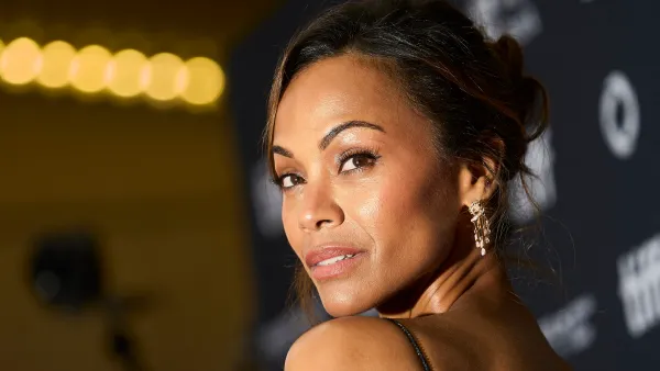 US actress Zoe Saldana attends the Canadian premiere of "Emilia Perez" at the Princess of Wales theatre during the Toronto International Film Festival (TIFF) in Toronto, Ontario, Canada, on September 9, 2024. (Photo by Geoff Robins / AFP) (Photo by GEOFF ROBINS/AFP via Getty Images)